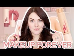 MAKEUP FOREVER SUPER BOOST SKIN TINT & SUPER BOOST PLUMPING LIP GLOSS | Review and Wear Test