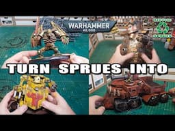 I Turned Warhammer 40k SPRUES into Stunning Masterpieces