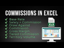 Calculate ANY Commission Structure in Excel