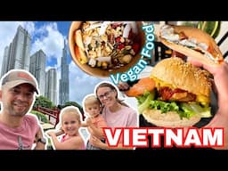 WHAT WE ATE IN VIETNAM | Traveling in Ho Chi Minh with Kids