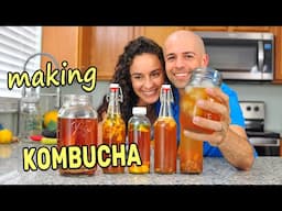 How to Make Kombucha & Easy Secondary Fermentation Recipes