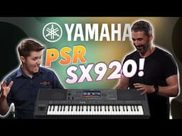 DEEP DIVE into the Yamaha PSR SX920 Digital Arranger Keyboard | Gear4music Keys