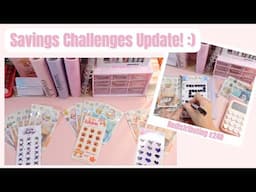 Completing some challenges!! & Redistributing £240 across my savings challenges | BudgetWithDee