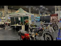 BSA Owners' Club (BSAOC) at the 2024 NEC Classic Motor Show - Thursday 7th November Setup.