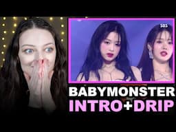 BABYMONSTER 베이비몬스터 - INTRO + DRIP Reaction!! Live Stage Performance