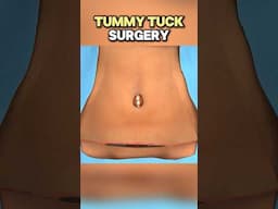 How tummy tuck is performed? Andominoplasty #surgicalprocedure #slimabdomin