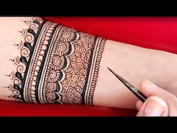 Easy Full Hand Bridal Mehndi Designs 2025 ||Easy Dulhan Mehndi ||Mehndi Designs ||Mehendi