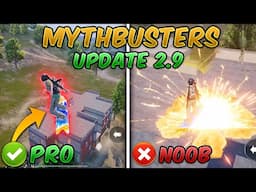 Top 10 MythBusters "Frozen Kingdom" Update 2.9 PUBG Mobile & BGMI  Tips & Tricks Myths #28