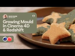 How to Create Growing Mould in Cinema 4D and Redshift