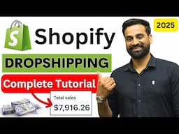 Indian Shopify Dropshipping Full Tutorial For Beginners 2025