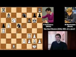 Game of The Year Candidate: P Harikrishna vs M Warmerdam - Tata Steel Masters (2025)