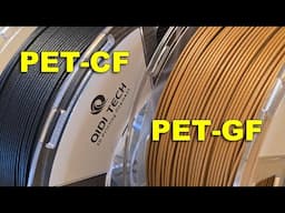 Qidi PET-GF vs PET-CF, two great technical filaments by Qidi Tech