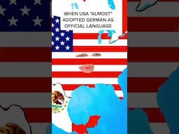 iFluent - When USA "Almost" Adopted German As Official Language #shorts