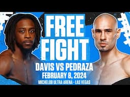 Keyshawn Davis Handles Business Against Jose Pedraza | FREE FIGHT