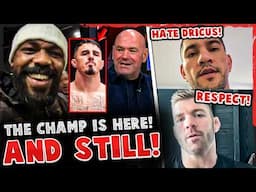 Jon Jones HUGE ANNOUNCEMENT! Dricus Du Plessis RESPONDS to Alex Pereira? Strickland & Adesanya