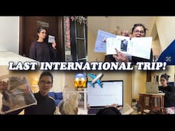 Is Saal Ki Aakhiri International Trip Ki Tayari Shuru!😍🌍✈️ || Rupal Yadav Vlogs