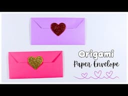 Origami Envelope Tutorial | Valentine's Day DIY Craft