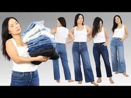 I Bought EVERY Petite-friendly Jean- Here’s the Truth (MASSIVE Try-on Haul)