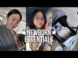 Newborn essentials and must haves ⭐️🤱🏻👶🏻🍼