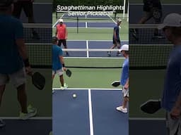 The Backhand Slice #engagepickleball #seniorpickleball