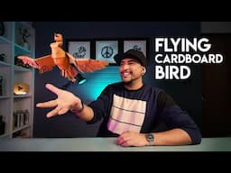 Can this Cardboard Bird fly? | HOW TO MAKE | In Hindi