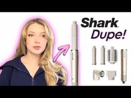 SHARK FLEXSTYLE AMAZON DUPE! Trying Fentgo Air-Styling and Drying System