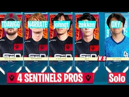 Can 4 SEN Pros beat C9 OXY? Zekken, Johnqt, N4RRATE & TDAWGG vs OXY, Eggsterr & ion2x...