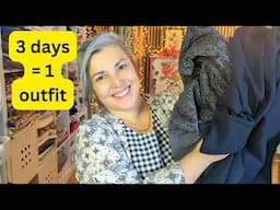 3 days to sew an outfit upcycling and sewing with second hand fabrics