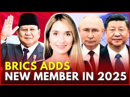 🚨 Indonesia Joins BRICS, BRICS+ Represents 41% of Global GDP and Half of World Population