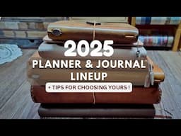 My 2025 Planner and Journal Lineup ✨📓 Techo Kaigi | Tips for Choosing Yours 🖋️