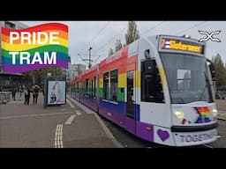 GVB Amsterdam Pride tram | Siemens Combino | GayVB