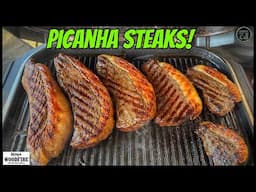 Ninja Woodfire Grill Reverse Seared Picanha Steaks!  (Featuring ThermoPro TempSpike Plus)