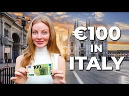 WHAT CAN €100 GET YOU in MILAN?