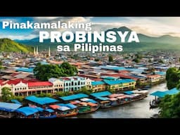 10 Pinaka MALAWAK na PROBINSYA sa PILIPINAS sa Pamamagitan ng Lawak ng Kalupaan