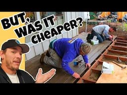 How To Diy A Ground Level Deck - Trex Deck Install w/ Hidden Fastners