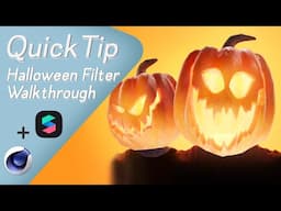 Halloween Filter Walkthrough - Spark AR + Cinema4D