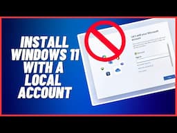 Install Windows 11 With A Local Account