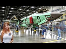 Inside Futuristic Fighter-Jet Manufacturing✈️State-of-the-Art Factory - Assembly line F-35 + Gripen