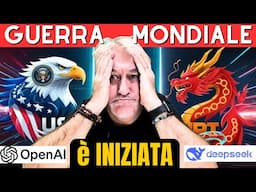 è l'INIZIO della GUERRA MONDIALE DIGITALE! DEEPSEEK BLOCCATA in ITALIA, OpenAI all’ATTACCO! 🇺🇸 vs 🇨🇳