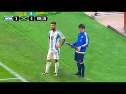 The Day Lionel Messi Substituted & Won The Game For Argentina