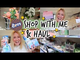 B&M SHOP WITH ME & HAUL! What's New For 2025! Storage, Cleaning, Organisation, Decor & More 🌸