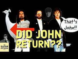 Did JOHN LENNON'S GHOST visit The Beatles in 1995?