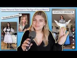 "personal style" discourse! should we drop aesthetic labels & micro-trends? | Internet Analysis