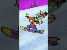 There's no time to think, Inez! Get on the toboggan! | #Cyberchase #cyberchase