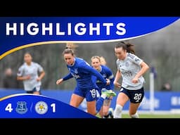 O'Brien Scores In Everton Reverse 🔵 | Everton 4 LCFC Women 1