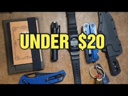 Building ULTRA Budget EDC ($20 per item)