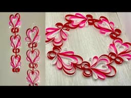 DIY Valentine’s Day decorations | DIY Herat hangings | Paper Decoration ideas for Valentine's Day