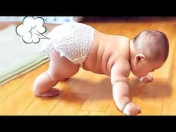 Lovely Moments When Babies Farts - Funny Baby Videos