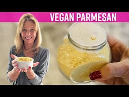 How to Make 5-Minute Vegan Parmesan Cheese | Kathy's Vegan Kitchen