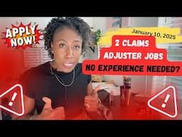 ***🚀 2 SURPRISING Claims Adjuster Jobs Near You | Is it worth it?